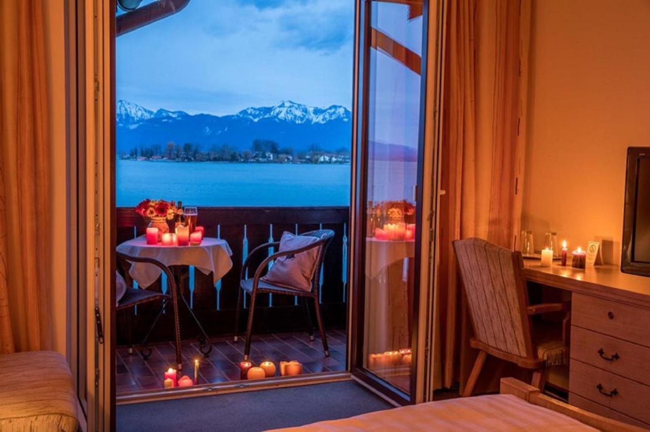 Gaestehaus Gruenaeugl Am See Gstadt am Chiemsee Dış mekan fotoğraf